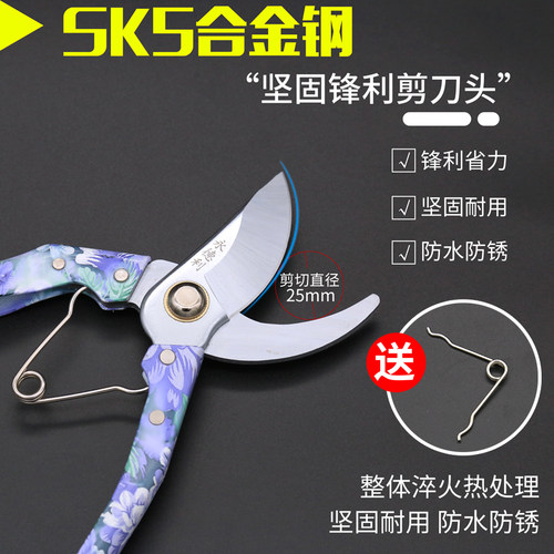 剪刀修枝剪园林剪永德利果树剪子