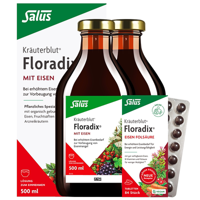 salus莎露斯补铁铁剂高补铁组合