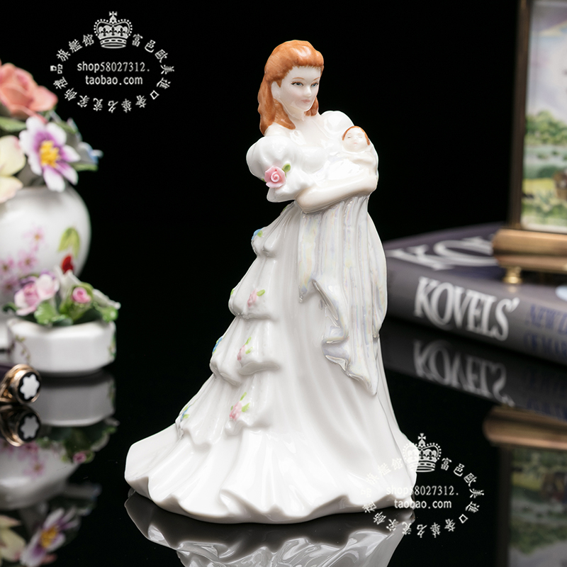 royalworcester母爱陶瓷摆件