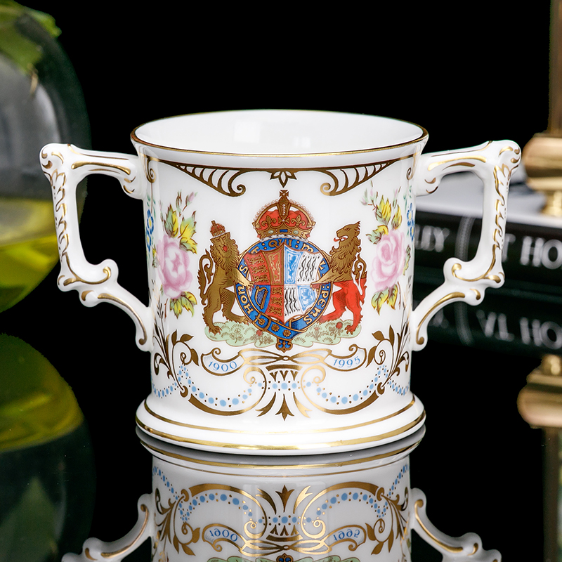 德贝瓷女王1995生日马克杯咖啡杯