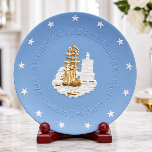 Wedgwood1976生日瓷盘挂盘坐盘