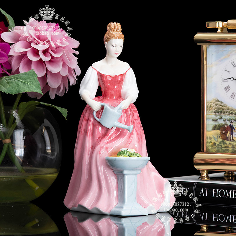 英国Royal Doulton 2006花园佳丽陶瓷娃娃结婚欧式人物瓷偶