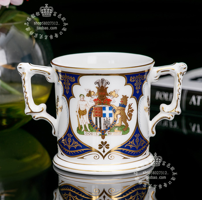 皇冠德贝瓷1996生日咖啡杯马克杯