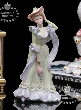 wedgwood陶瓷娃娃人偶客厅摆件