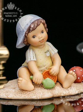 德国手绘生日卧室陶瓷娃娃