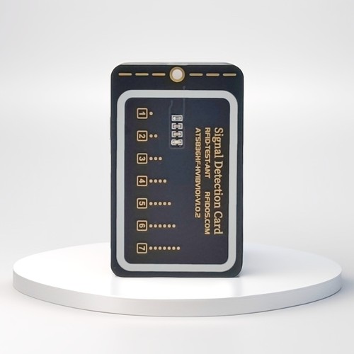 RFID NFC 读卡器 门禁机 天线 信号 感应 强度 测试 检测卡 模块