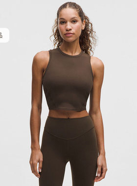 Ribbed Nulu 女士罗纹短款运动背心 B/C丨lululemon丨LW1GANS