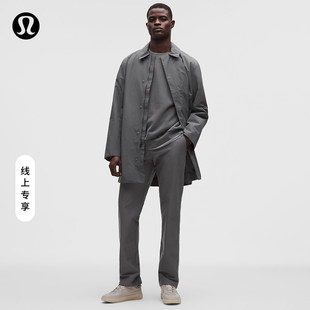 Slacker 男士经典剪裁直筒长裤 32L丨lululemon丨LM5BKGS