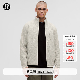 Sojourn 男士拉绒内里针织夹克外套丨lululemon丨LM3EW9S