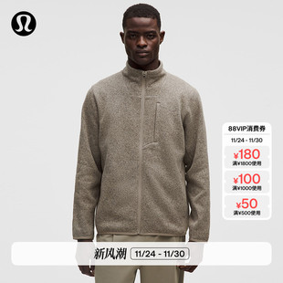 Sojourn 男士拉绒内里针织夹克丨lululemon丨LM3EW9S
