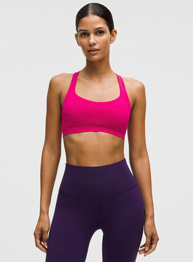 FlexyFlex 女士瑜伽交叉肩带运动内衣 A-C丨lululemon丨LW2EILS