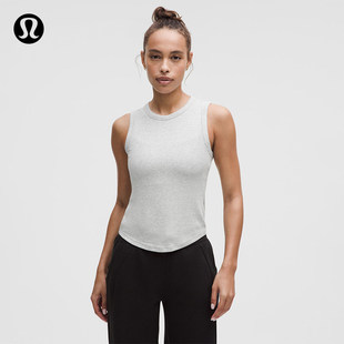 Hold Tight 女士紧身剪裁圆领背心丨lululemon丨LW1FIRS