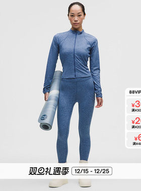 Softy Suedey 女士运动绒面高腰紧身裤 24 丨lululemon丨LW5GZAA