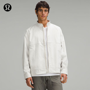Twill 男士斜纹拉链外套 抗淋雨渗透丨lululemon丨LM3EZPS