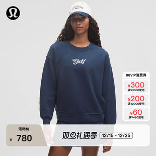 Perfectly Oversized 女士圆领卫衣 *图案款丨lululemon丨LW3JE3S
