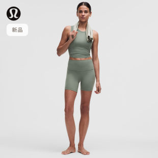 Align 女士运动高腰紧身短裤 6 芯吸丨lululemon丨LW7BG3S