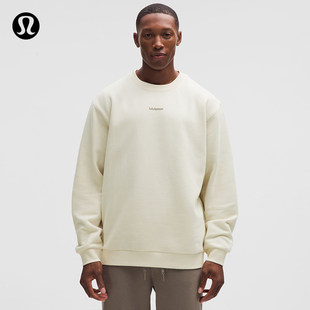 Steady State男士圆领卫衣 *文字徽标*拉绒丨lululemon丨 LM3GMZS