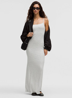 Thin-Strap 女士细肩带内置内衣长款连衣裙丨lululemon丨LW1GD3S