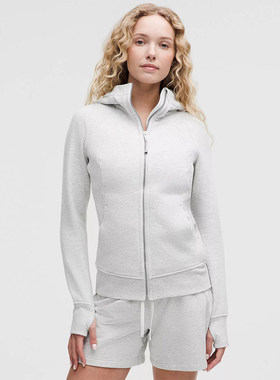 lululemon Scuba 女士运动拉炼外套露露乐蒙原款