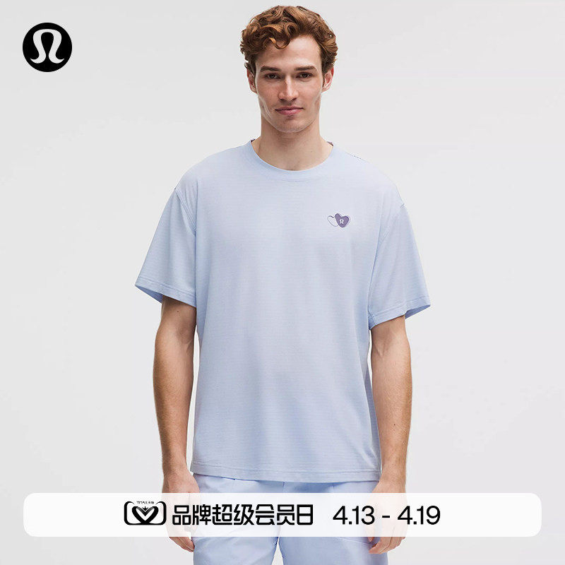 Graphic 男士图案款宽松剪裁珠地 T 恤丨lululemon丨LM3FW3S