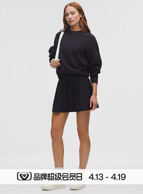 Flowy 女士棉混纺毛圈布短裤 3.5 丨lululemon丨LW7DOES