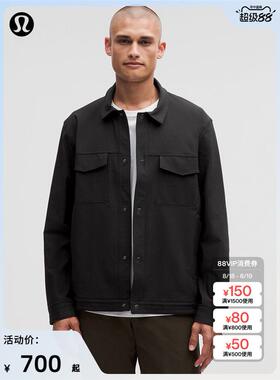 Twill Utility 男士斜纹功能型夹克 拒水丨lululemon丨LM3EM8S