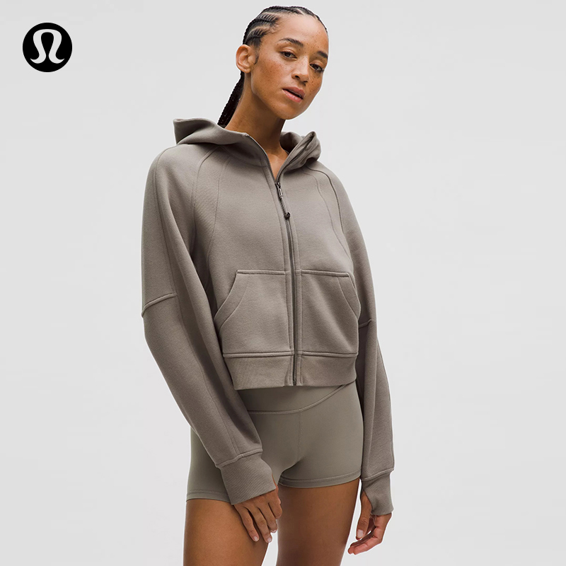 Scuba女士超宽松款拉链