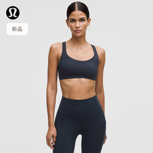 FlexyFlex 女士瑜伽交叉肩带内衣 A-C速干丨lululemon丨LW2EG5S