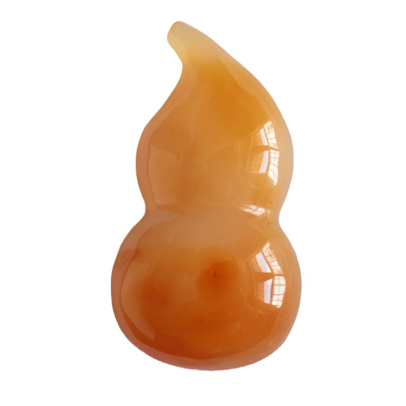 红玛瑙马达加斯加葫芦原色把玩