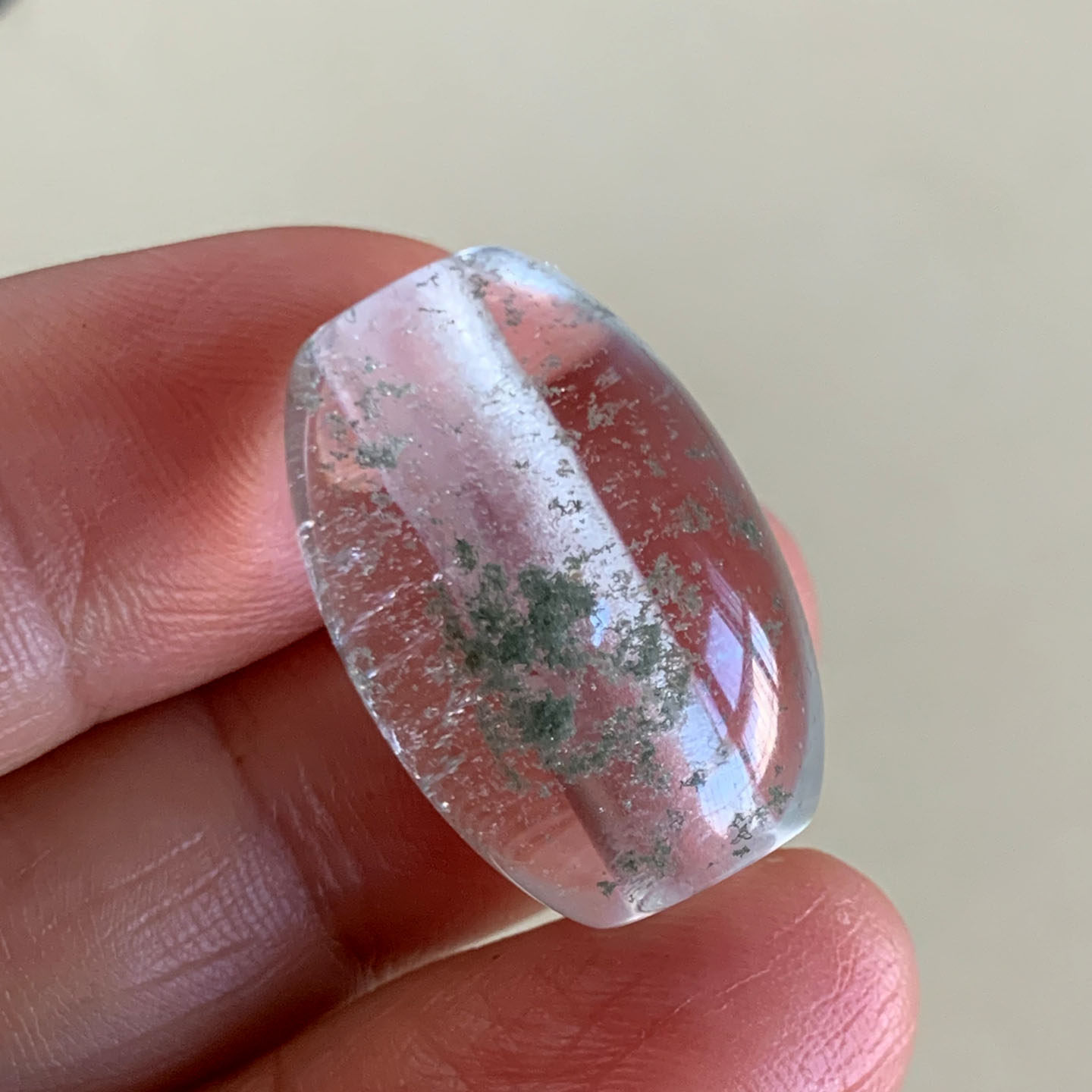 天然绿幽灵桶珠路路通