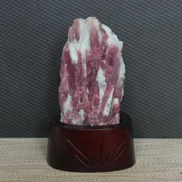 千蕊天然红碧玺把玩 玫红碧玺原石毛料原矿把玩梅花碧玺一图一物