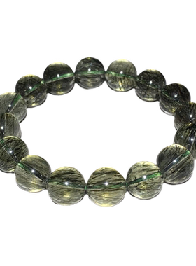 天然绿碧玺发手链水晶