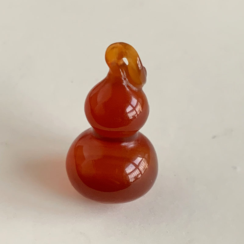 天然巴西玛瑙葫芦吊坠项坠