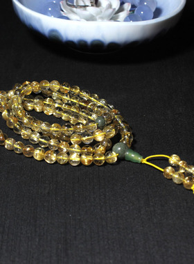 千蕊钛晶佛珠手链链多圈