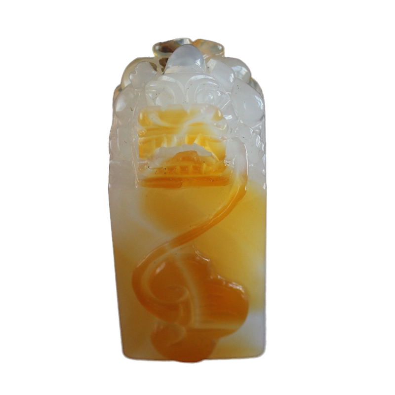 千蕊手工雕刻章料姓名天然原石