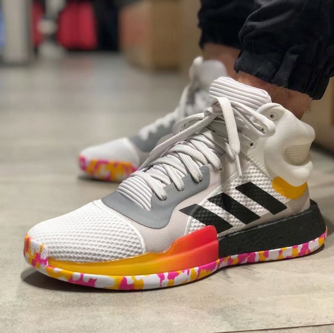 adidas 阿迪达斯 marquee boost 糖果缓震高帮实战篮球鞋 g26212