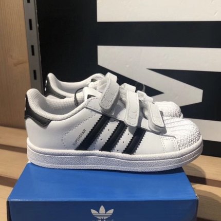 adidas Originals Superstar 贝壳头童鞋婴童板鞋BZ0418