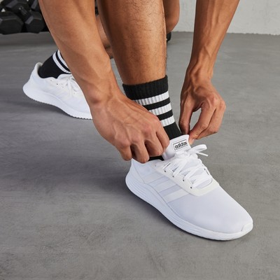 adidas阿迪达斯男子LITERACER2.0低帮透气休闲运动跑步鞋FZ0392