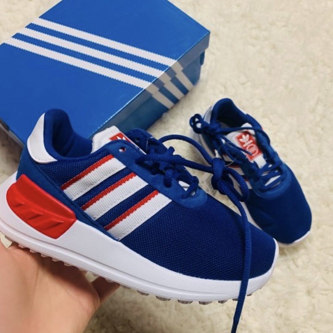 Adidas阿迪达斯LA TRAINER LITE儿童网面运动鞋FW0585 GZ4284