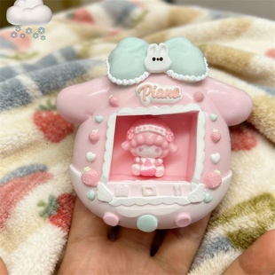 可爱拓麻子DIY捏捏乐治愈解压慢回弹发泄神器送朋友闺蜜礼物