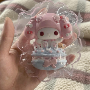 可爱解压小物 kt雪糕筒 三丽鸥甜品捏捏乐 甜甜圈小羊