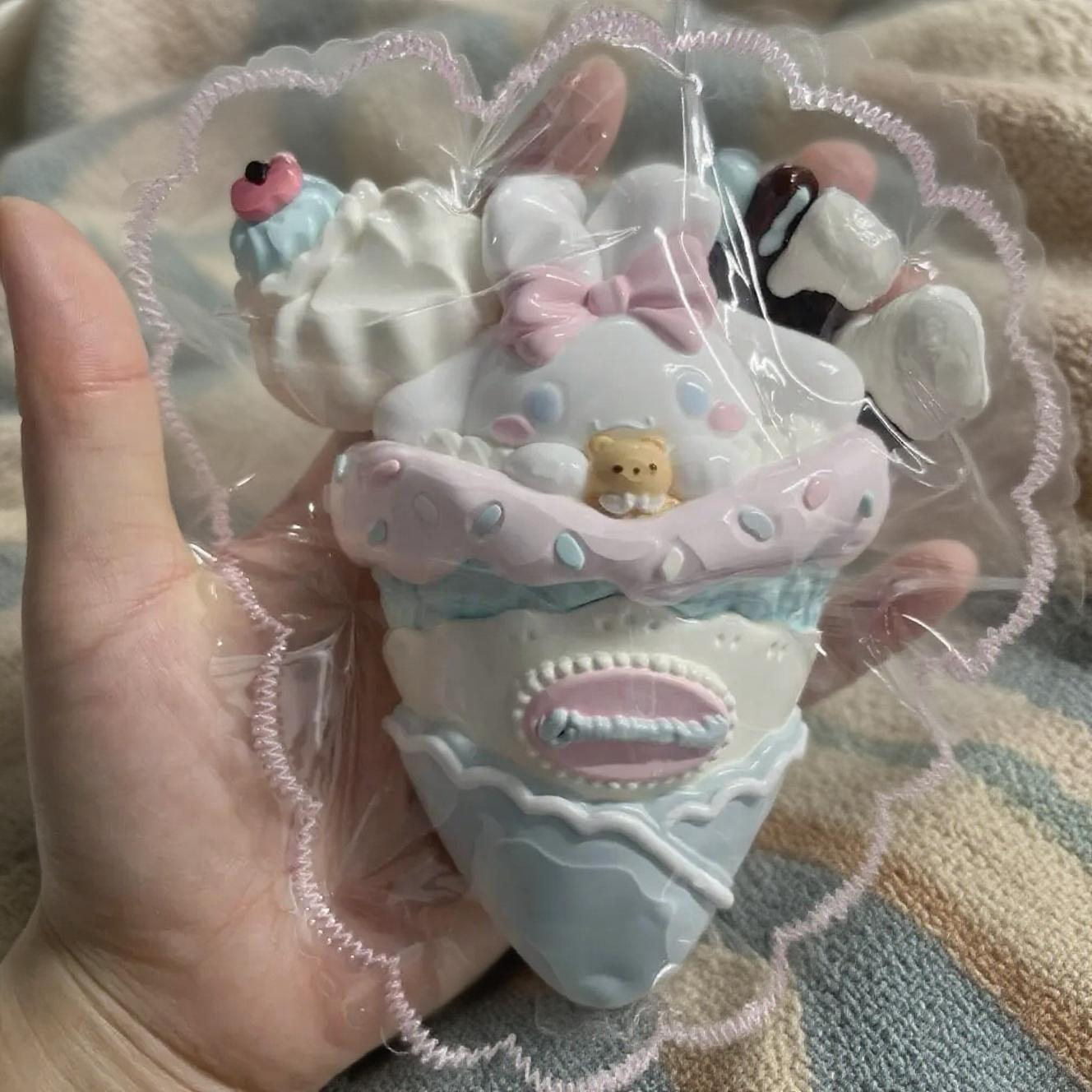 萌趣三丽鸥可丽饼 美乐蒂/库洛米款 治愈捏捏玩具