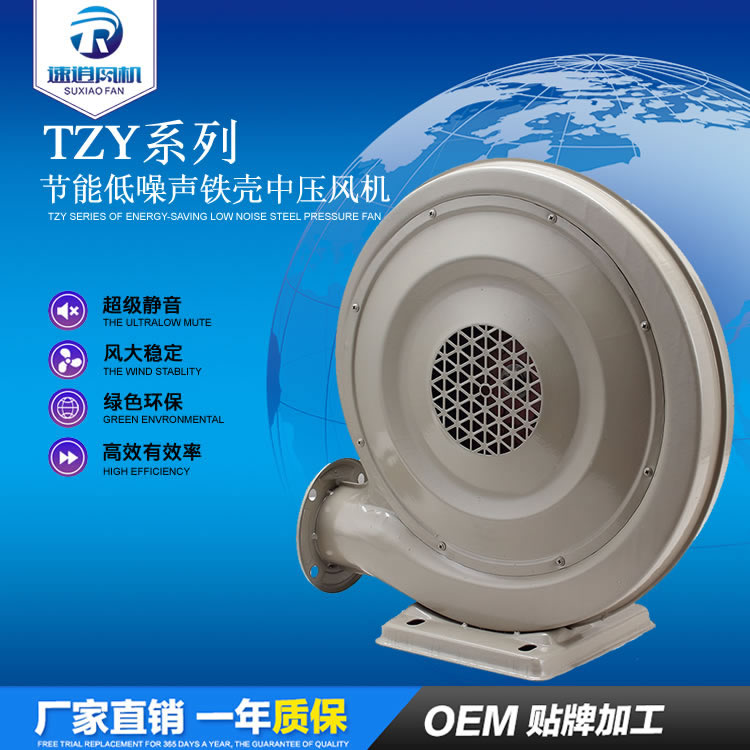 ËÙåлúµç³§¼ÒÖ±Ïú¹Ä·ç»ú220VÌú¿ÇÍÏßÖÐѹ·ç»ú380V250W-1100W
