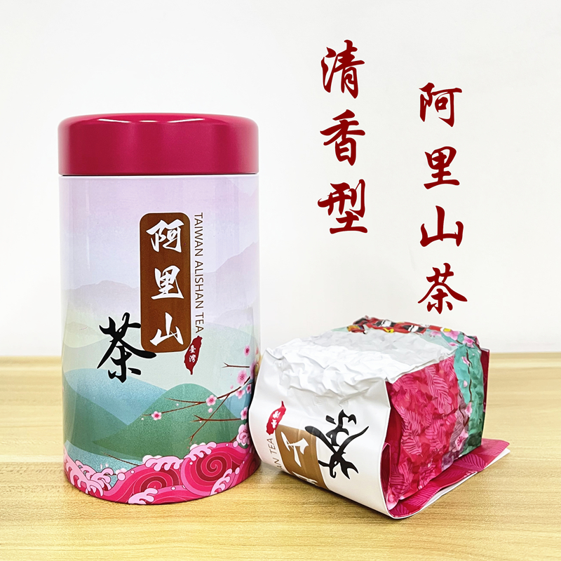 台茶侬 台湾阿里山金萱茶高山茶 清醇甘甜原味清香冻顶乌龙茶150g
