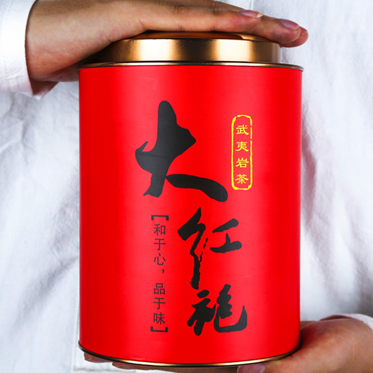 001大红袍乌龙茶罐装散装浓香型茶叶新茶