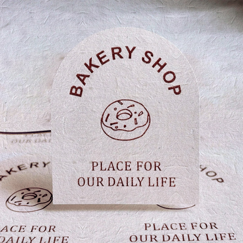 二维码贴纸定制特种纸包装标签