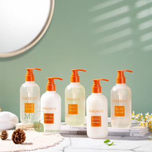 皇冠假日 贝佳斯 柑橘香 洗发水沐浴露保湿润肤乳修护润发乳300ml