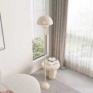 ins奶油风落地灯客厅沙发边vintage法式 复古卧室床头花苞氛围台灯