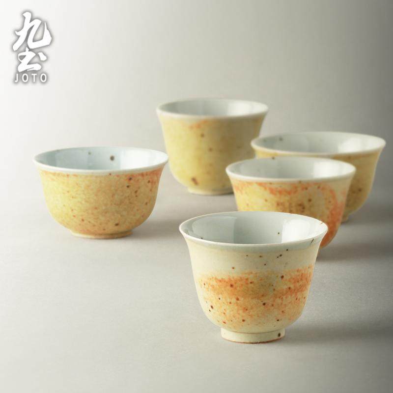 九土复古陶瓷茶杯中式围炉煮茶小单个主人杯喝茶品茗功夫茶具,餐饮具,茶杯,淘宝优惠券,粉丝福利购,淘宝优惠卷