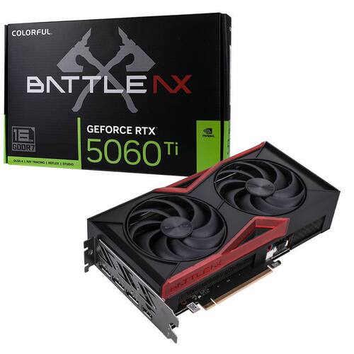 全新国行未拆封正品七彩虹战斧RTX 5060Ti DUO 16GB双风扇显卡